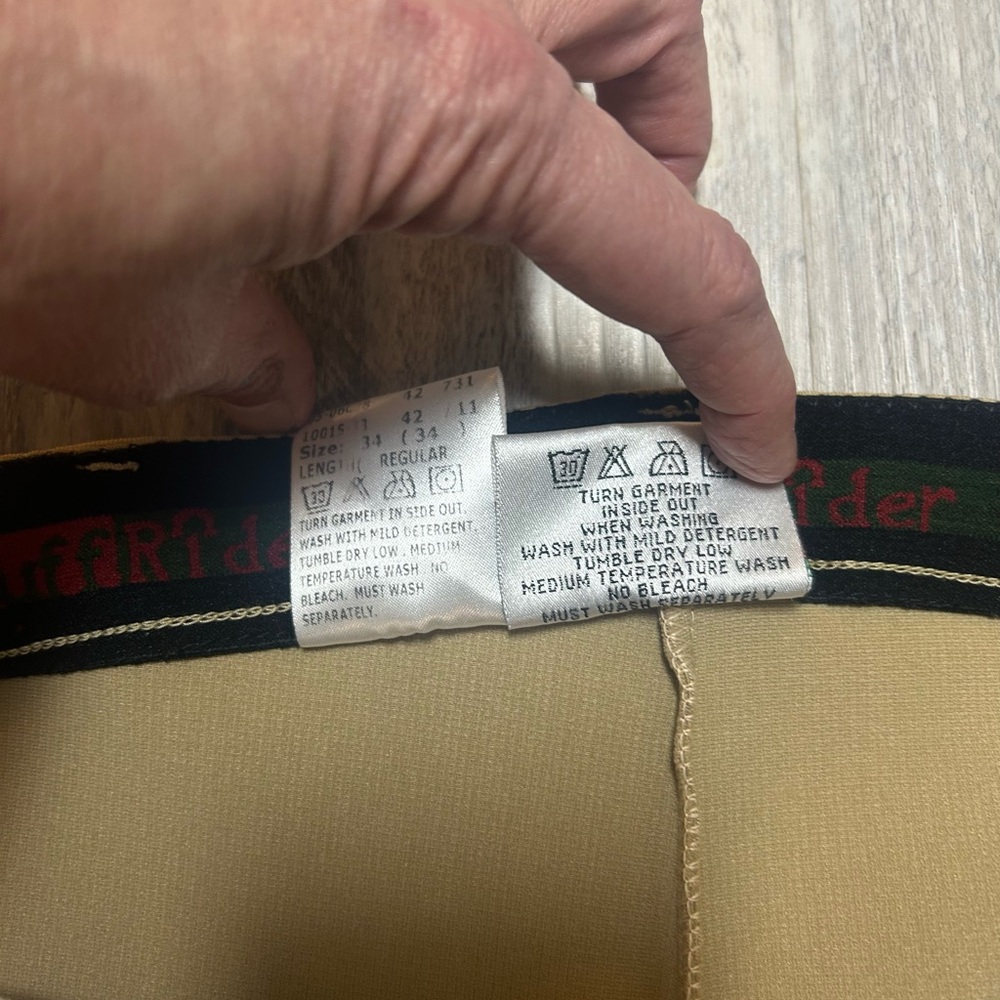 Tan Riding Pants - Picture 5 of 8